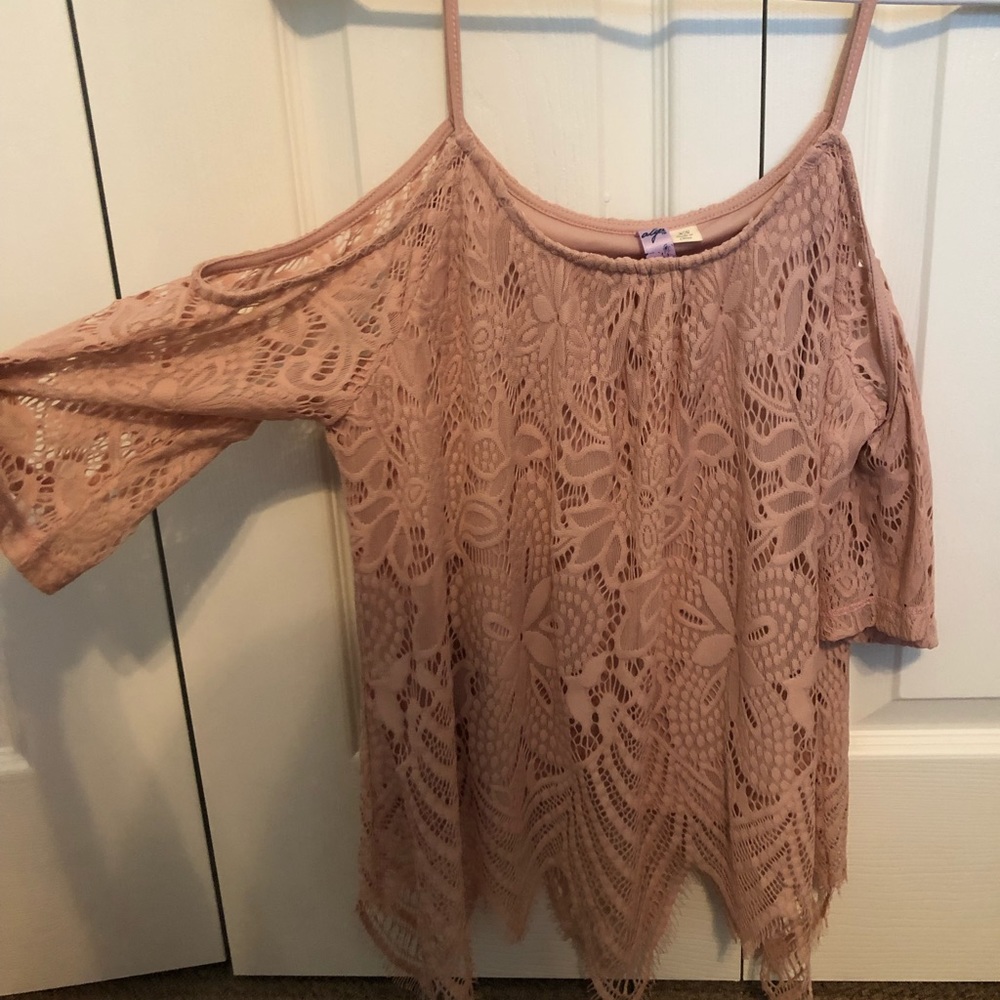 Off the shoulder shirt